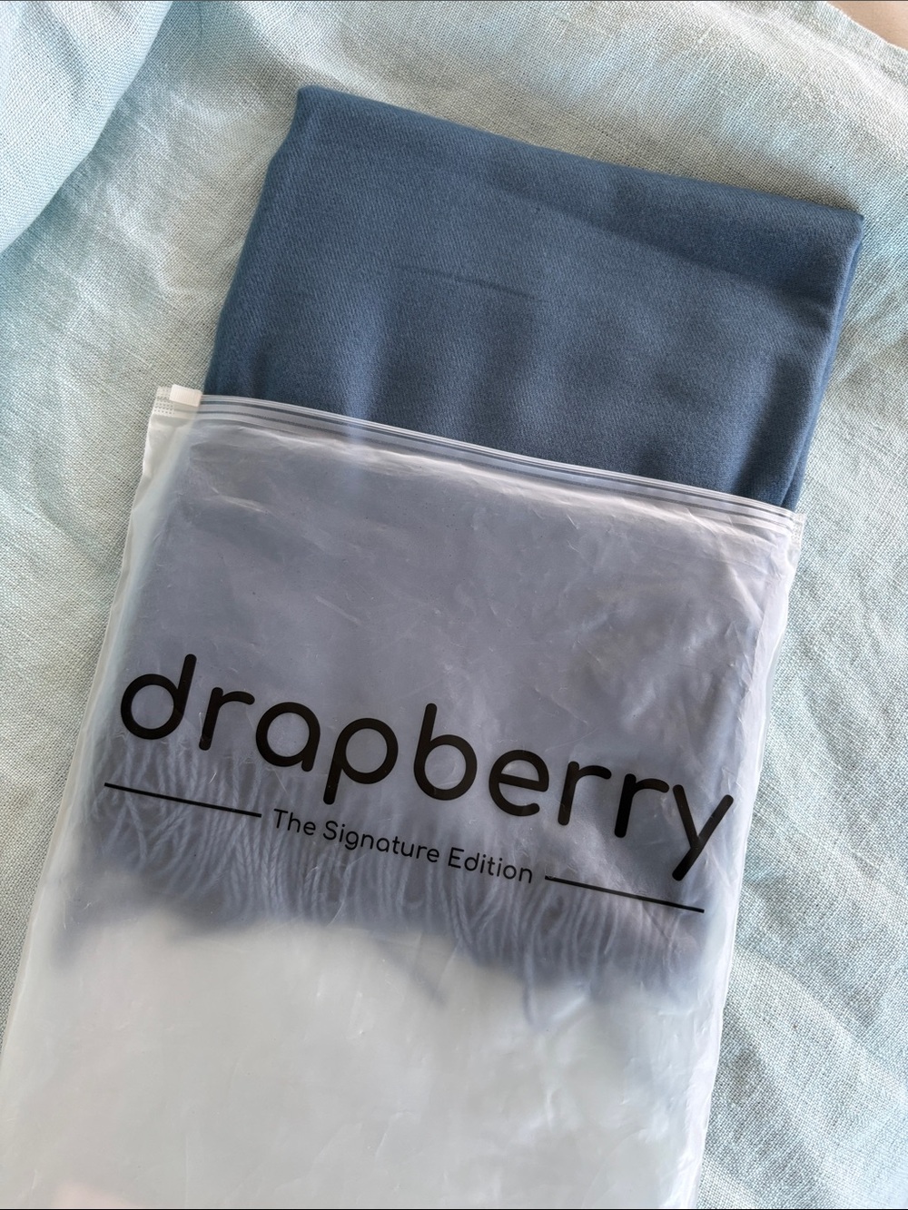 Drapberry Signature Edition Scarf - Verona Blue